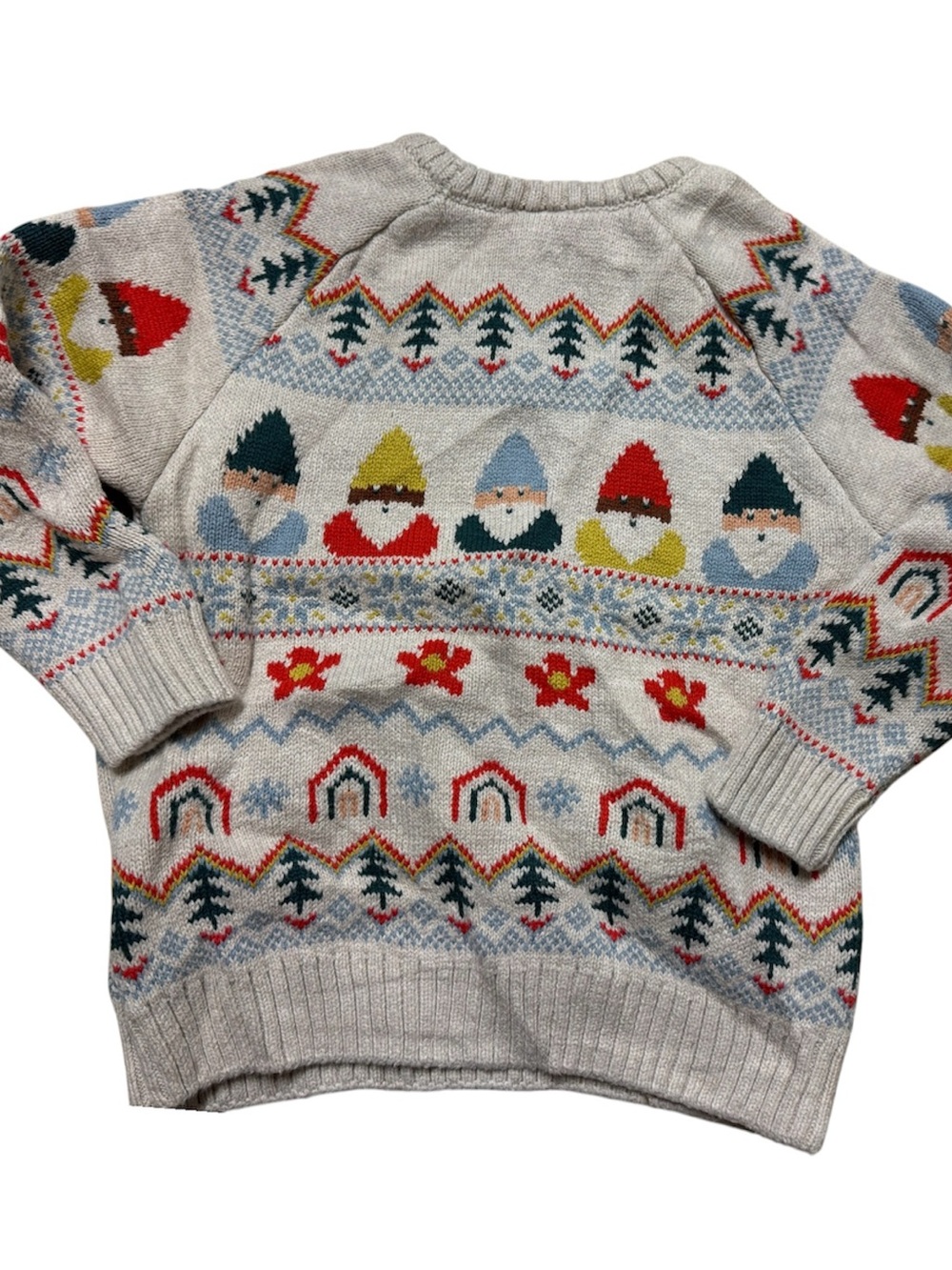 Hanna Andersson Gnome Fair Isle Sweater
